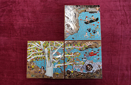 Mosaic scene of the Verde River